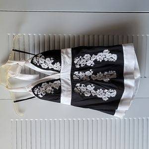 BEBE Embroidered Cotton Top